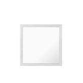 CHRONICLE METALLIC WHITE MIRROR