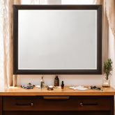 Arcadia Dark Merlot Finish Dresser Mirror