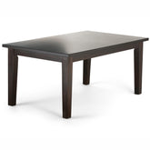 Exhibition Dining Table in Java Brown