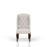 Upholstered Wing Host Chair