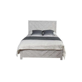 Clytemnestra Modern Style Queen Bed Made with Wood in Natural