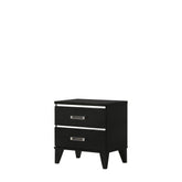 Genesis Black Finish Nightstand