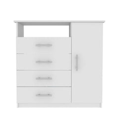 Showcase 5-Shelf Wall Mounted Shoe Cabinet with Mirror Door White