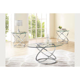 Modern Metal Cocktail Table Set Contemporary Cocktail Table Set