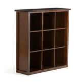 Demeter - 9 Cube Bookcase and Storage Unit - Russet Brown