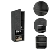 Display Cabinet Hazelton,Bathroom, Smokey Oak Finish