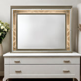Fable Dark Champagne Finish Mirror W/Led