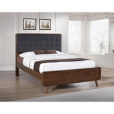 Gallery Carrington Dark Walnut Queen Platform Bed