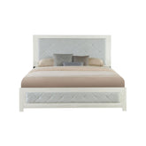 Arcadia Beige Linen & Beige Queen Bed