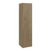 Home Linen Freestanding Tall Cabinet with Single Door and 4 Horizontal Storage Shelves, Cabinet for Bathroom, Bedroom or Laundry Room