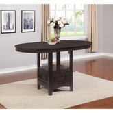Quasar Espresso Extension Counter Dining Table