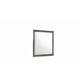 Iphigenia Modern Style Mirror Made with Wood in Metallic Gray(Only Mirror)
