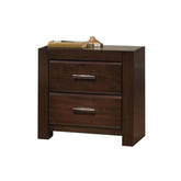Priam Walnut Finish Nightstand