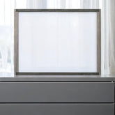 Arcadia Gray Finish Mirror