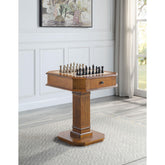 Cassandra Walnut Finish Game Table