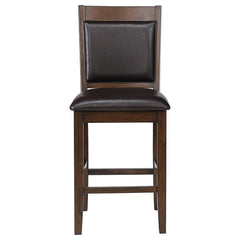 Orion Walnut Upholstered Counter Chair (Set of 2)