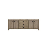 English Knotty Oak 84" Console