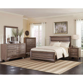 Eden Washed Taupe 5-piece Queen Bedroom Set