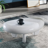 Valhalla White High Gloss End Table