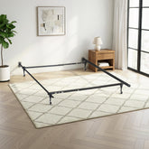 Oasis Black Twin or Full Bed Frame