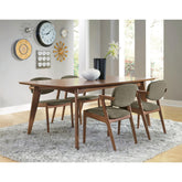 Helen Dark Walnut 5-piece Dining Set