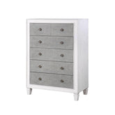 Sanctuary Rustic Gray & Weathered White Finish Chest