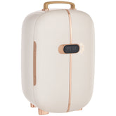 Portable Skincare Fridge with LED Display, 12L Mini Fridge for Beauty, Makeup and Cosmetics, Small Refrigerator Cooler for Bedroom, Home Office, Desktop, White