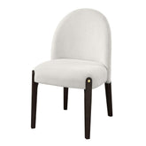 Helen Beige Fabric Side Chair (Set of 2)
