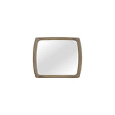 English Knotty Oak Inspired Mirror with Bowties