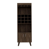 Bar Cabinet Bull, Living Room, Dark Walnut