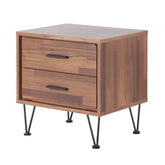 Fable 2-Drawer Accent Table with Hairpin Legs