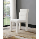 Saturn Beige Boucle Side Chair (Set of 2)