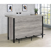 Nova Grey Driftwood Freestanding Bar Unit