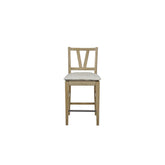 Mercury Height Slat Back Chair - Cashew (Set of 2)