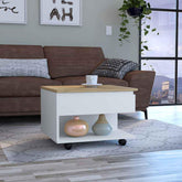 Utopia Lift Top Coffee Table, Casters, One Shelf