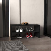 Saturn Rack 13.7" H, with 2 Shelves, Black