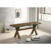 Iphigenia Nutmeg Dining Bench