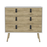 Dresser Magness, Bedroom, White / Macadamia