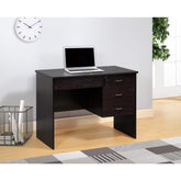 Quasar locking drawers on metal glides Student Desk Work Desk Modesty Panel Metal Bar Handles