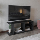Archive Minimalistic Tv Stand for 65-Inch TV With 5 Open Shelves