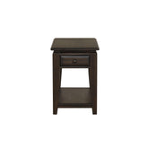 Apollo Traditional Chairside Table W/ Storage