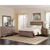 Eden Washed Taupe 4-piece Queen Bedroom Set