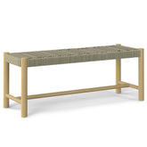 Zeus - Outdoor Indoor Bench - Natural Taupe