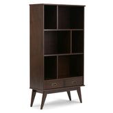 Galaxy Mid Century Wide Bookcase and Storage Unit