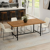 Haven Dining Table in Burnt Wax