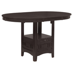 Treasury Black and Espresso 5-piece Counter Height Dining Set