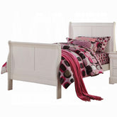 Nirvana Philippe III White Finish Full Bed