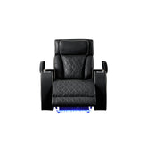 Hephaestus Modern Style Upholstery Recliner Chair Made with Wood & Massage Function Included-Black