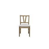 Melody Back Chair - Almond ( Set of 2)
