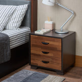 Sonata Walnut & Espresso Finish Accent Table